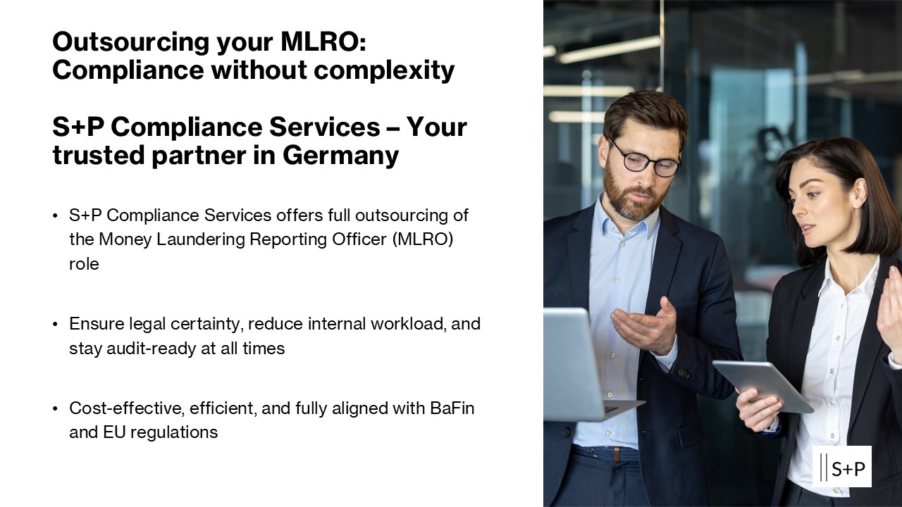 Outsourcing of Money Laundering Reporting Officer (MLRO)