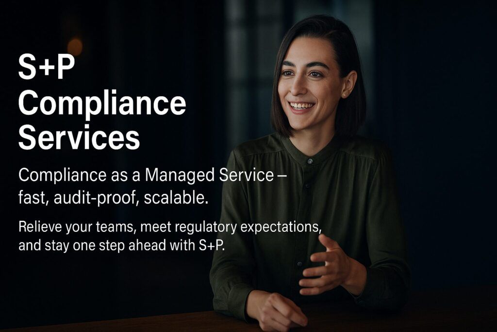 S+P Compliance Services - Compliance as Managed Service